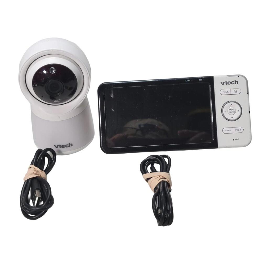 VTech RM5754HD 5" Smart WiFi 1080P FHD Phone Streaming 2-Way Audio Baby Monitor - Picture 2 of 16
